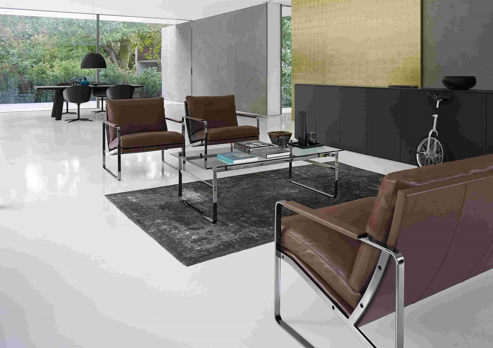 710 Fabricius 2-Sitzer / 3-Sitzer Sofa Walter Knoll