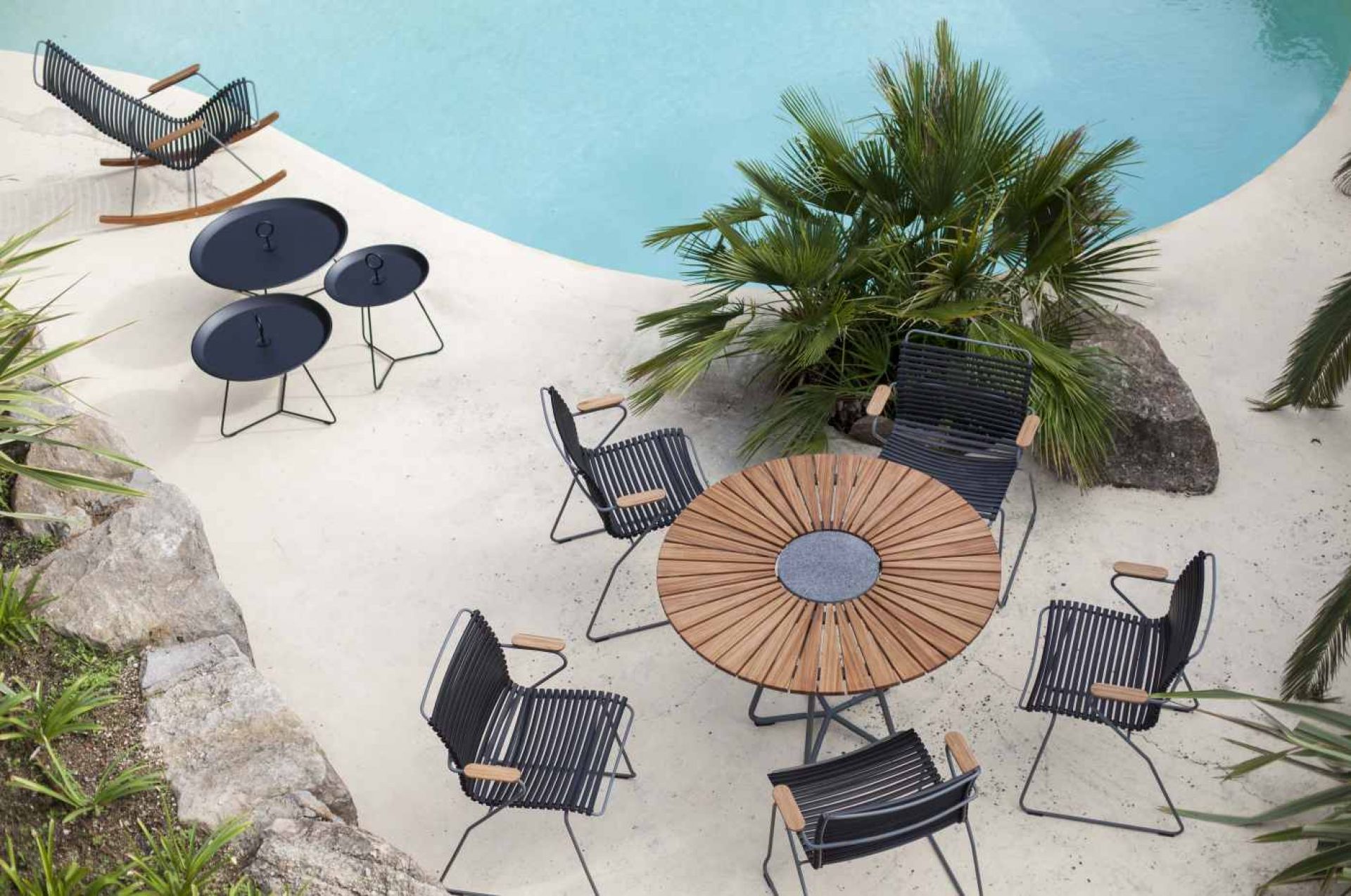 Click Rocking Chair Outdoor Schaukelstuhl Houe