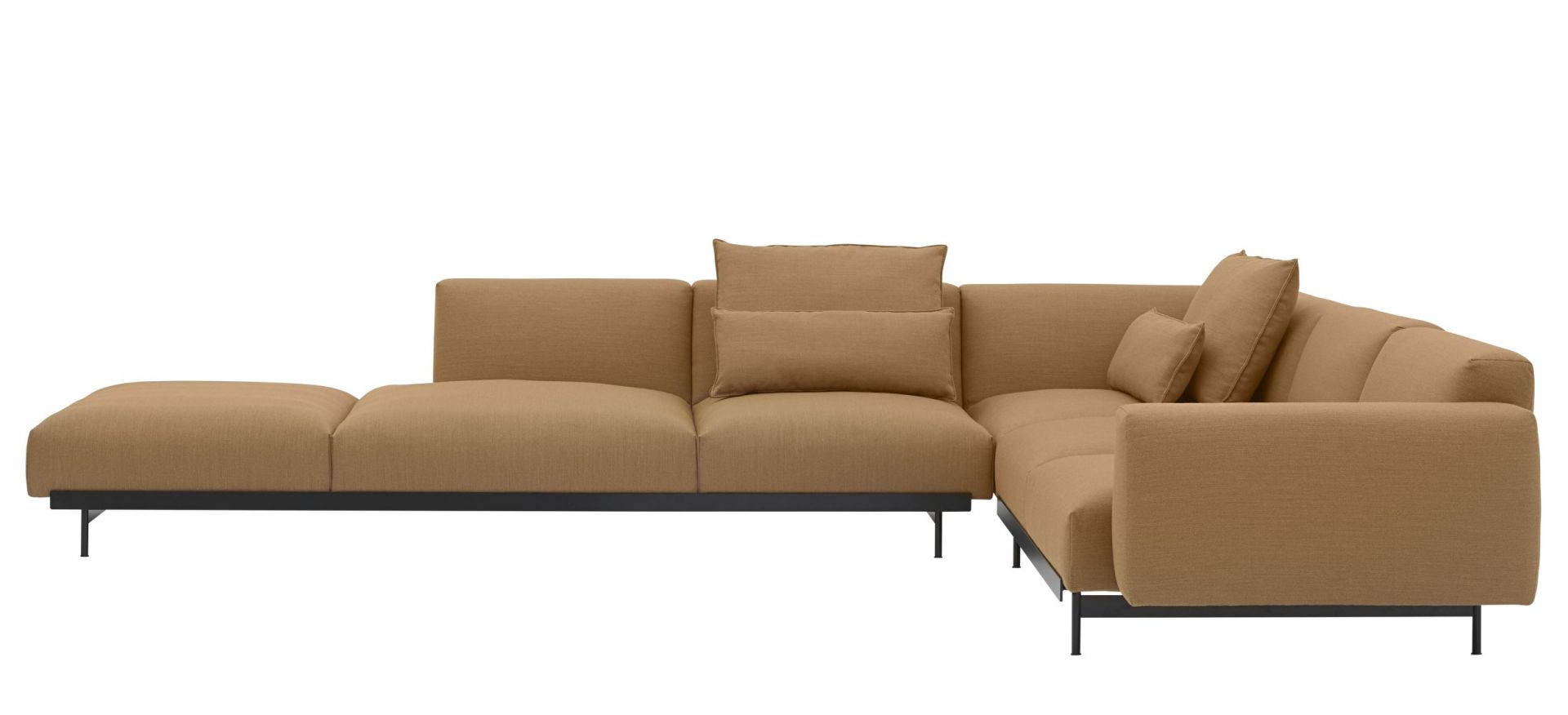 In Situ Modular Sofa 3-Sitzer Chaise Longue Muuto