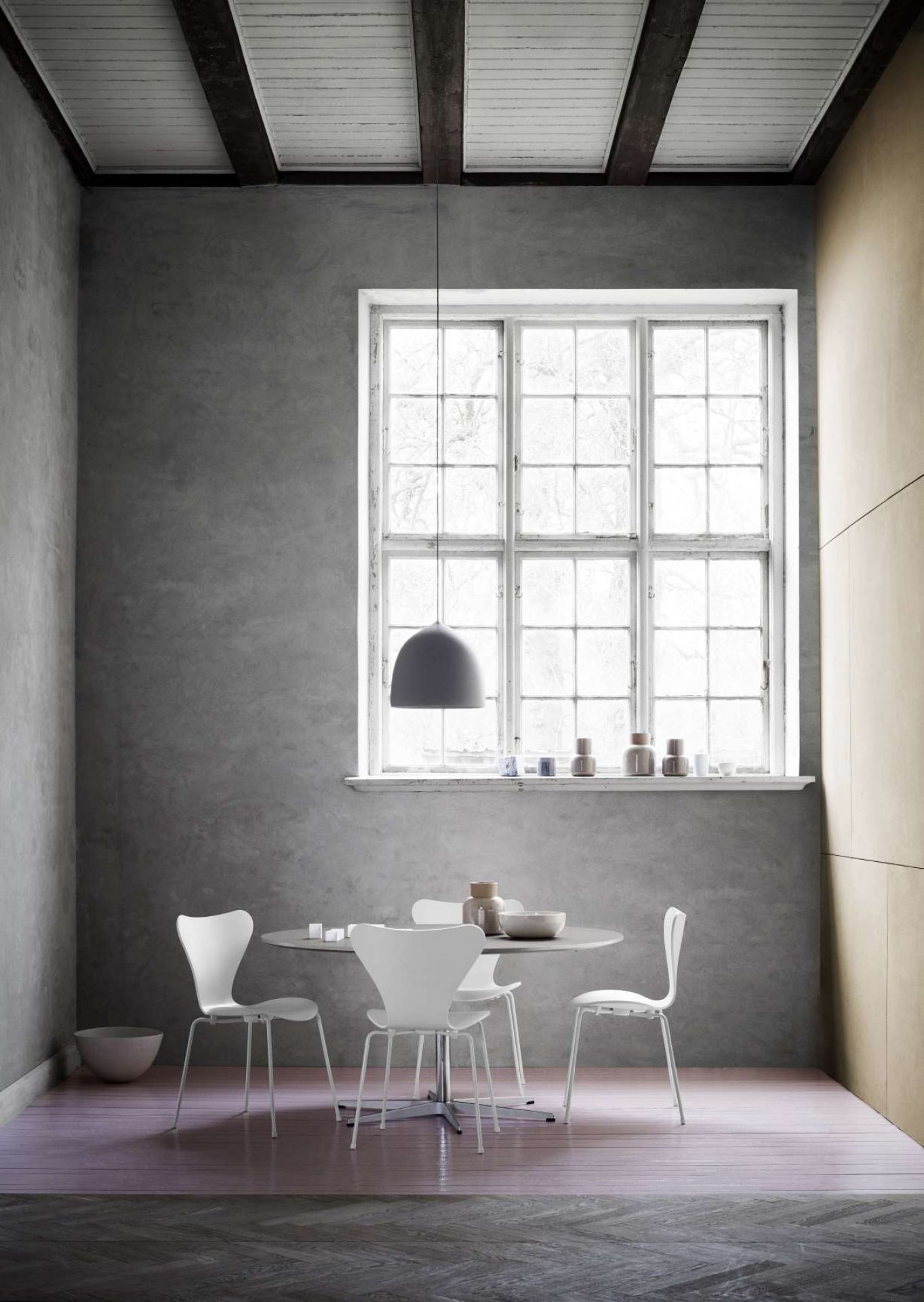 Couchtischserie Rund Fritz Hansen