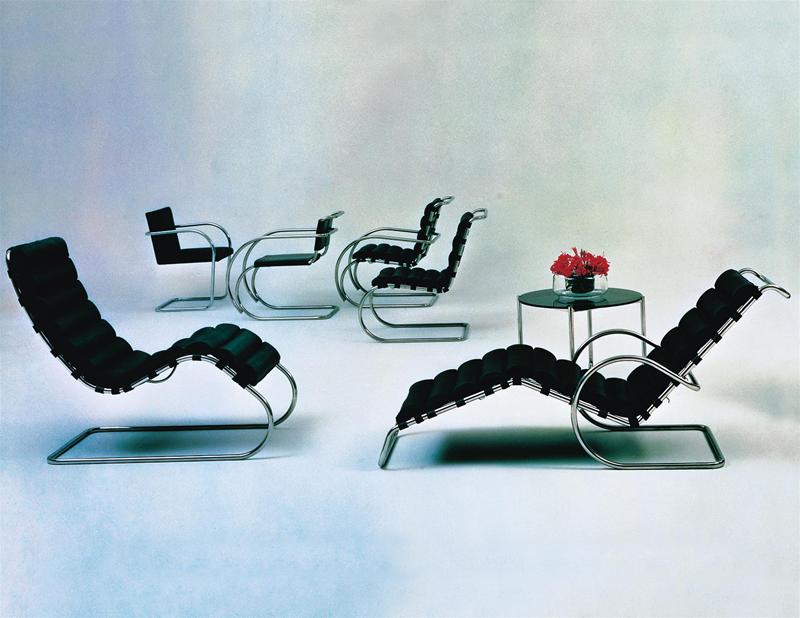 MR Bauhaus Edition verstellbare Liege Knoll International