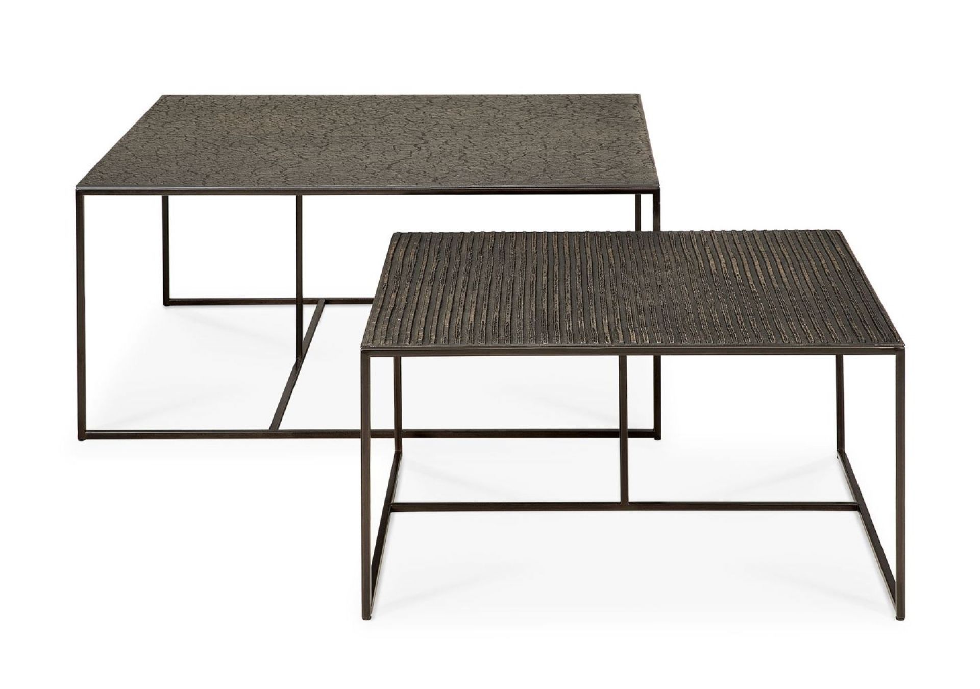 Pentagon Couchtisch 2er Set Whisky Ethnicraft