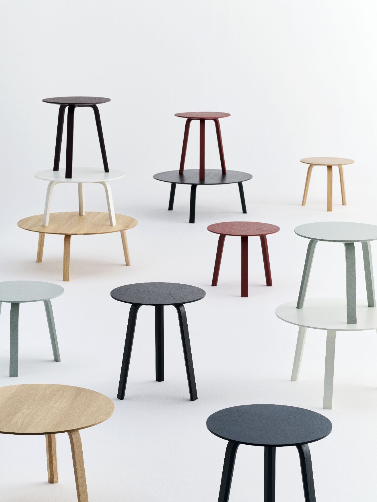 Bella Coffee Table Beistelltisch Ø 80 x H 32 cm Hay