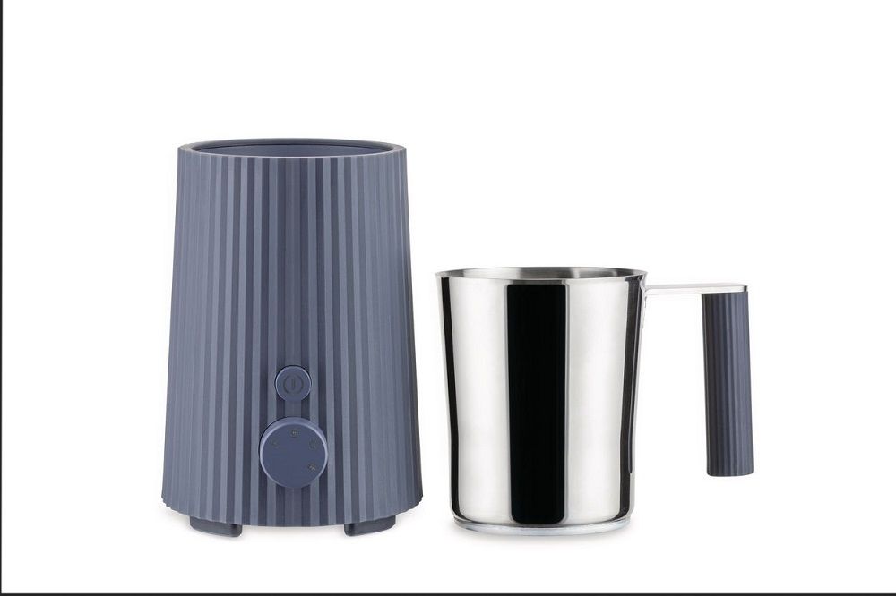 MDL13 B Plissé Multifunktions-Induktions-Milchaufschäumer / Kanne GRAU Alessi EINZELSTÜCK