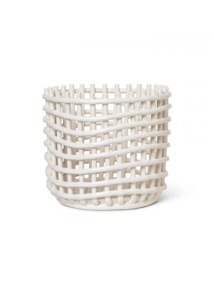 Ceramic Basket Keramik Korb groß Ferm Living