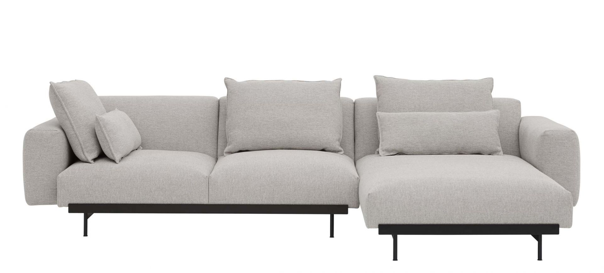In Situ Modular Sofa 3-Sitzer Chaise Longue Muuto