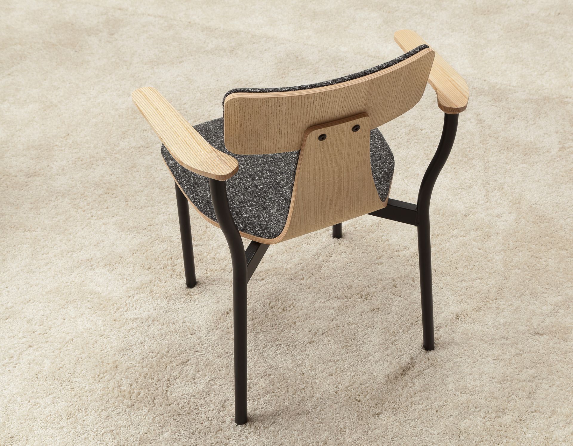 Silla Metallstuhl mit Armlehne Sancal