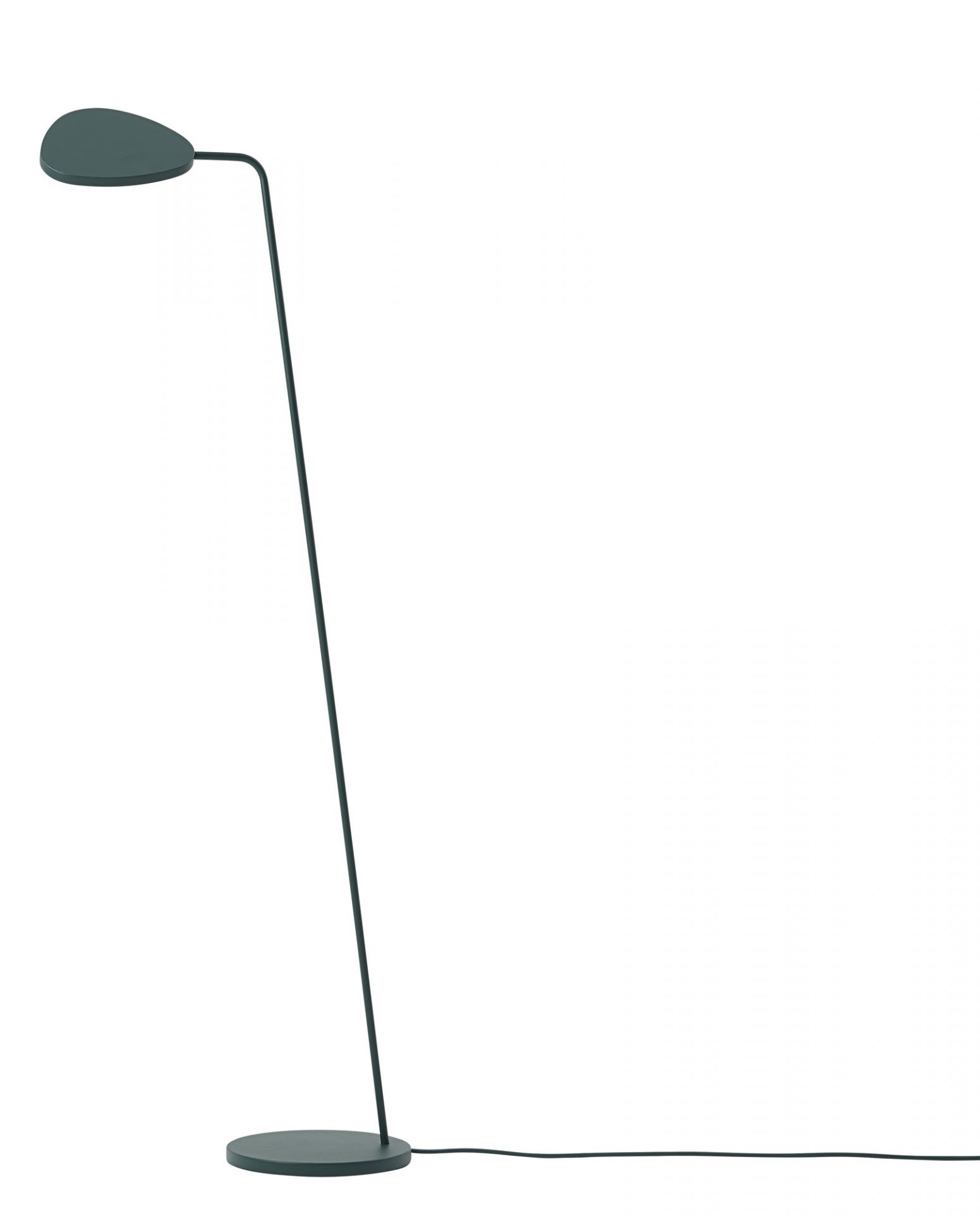 Leaf Floor Lamp Stehleuchte Muuto Dunkelgrün