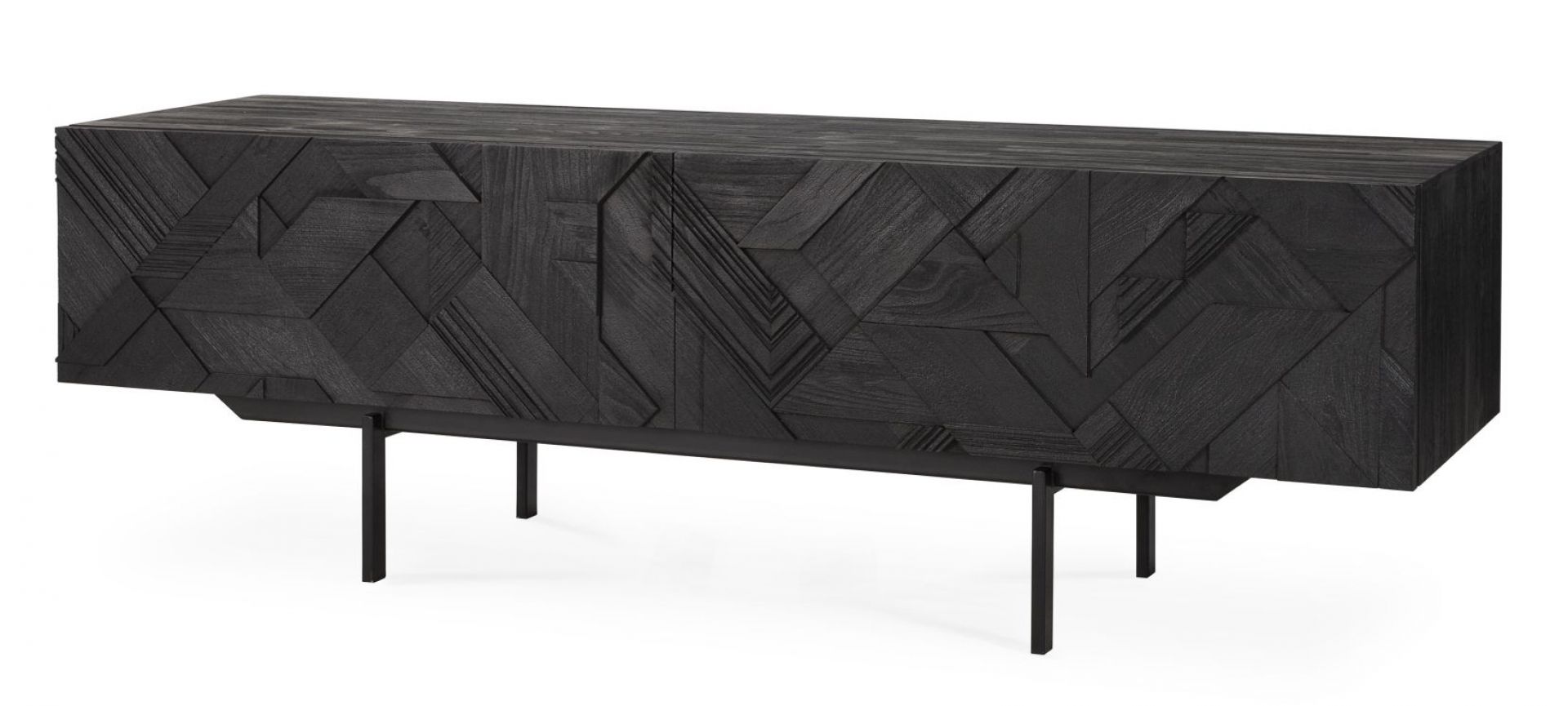 Graphic TV Möbel Teak Ethnicraft