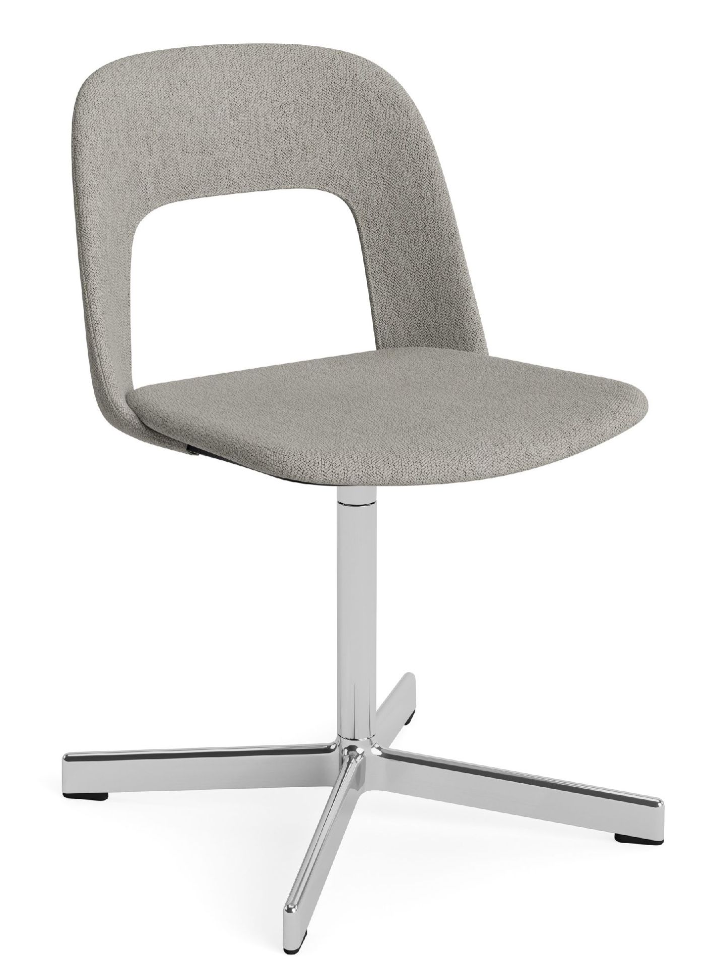 Layout Side Chair 134 4-Stern Drehfuß Stuhl Hay