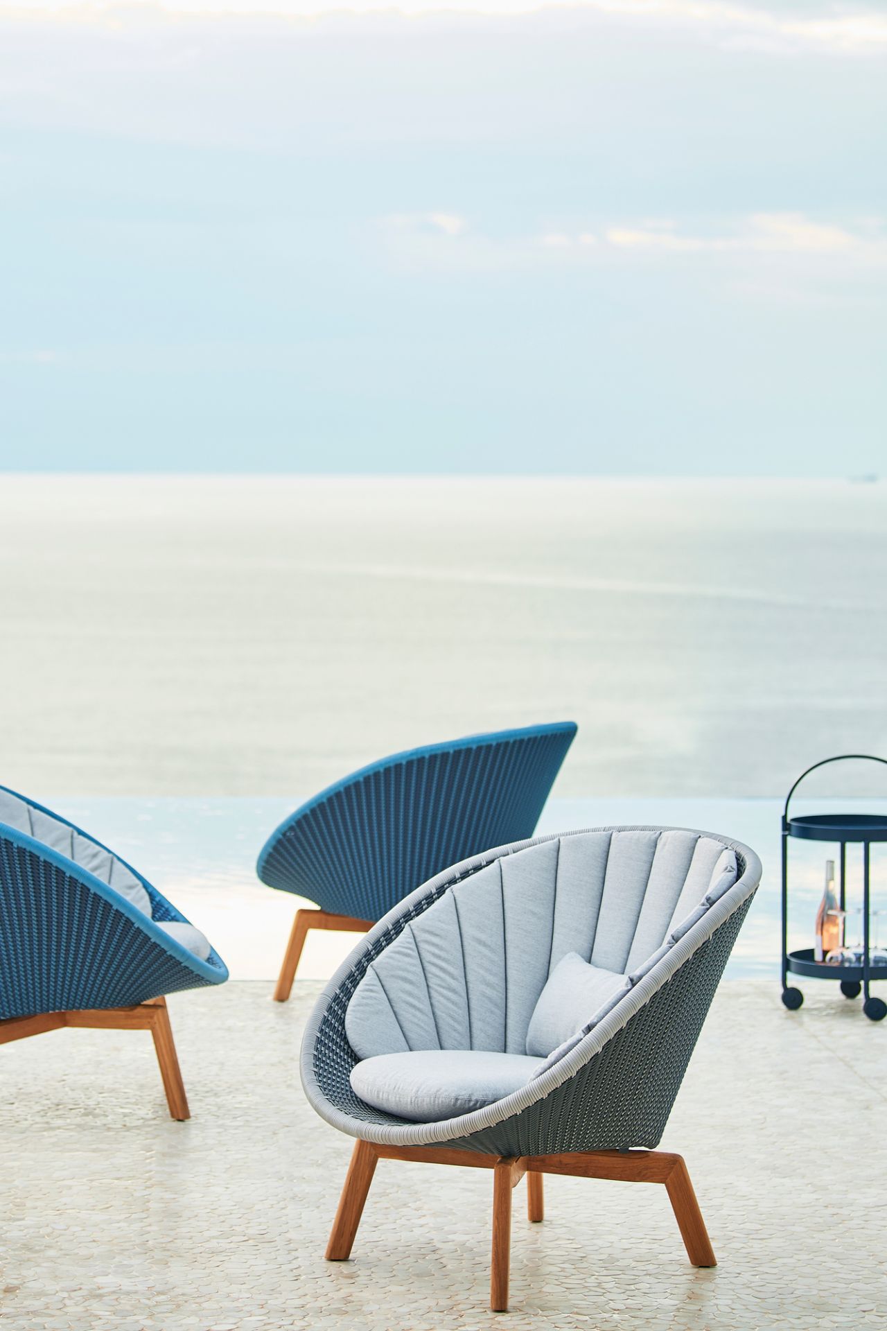 Peacock Outdoor Loungesessel Faser Cane-Line