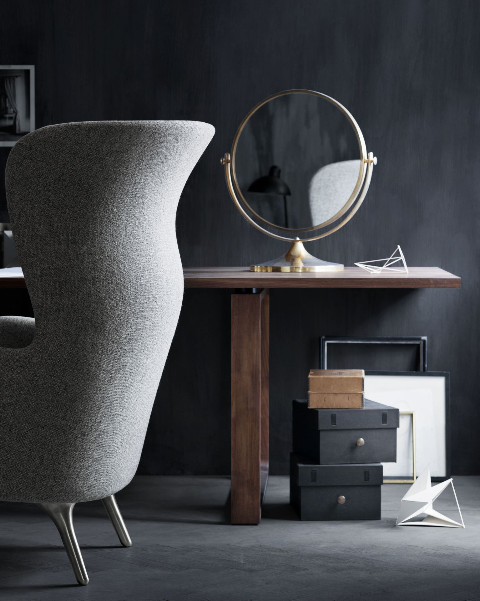 Ro Sessel Holz Fritz Hansen