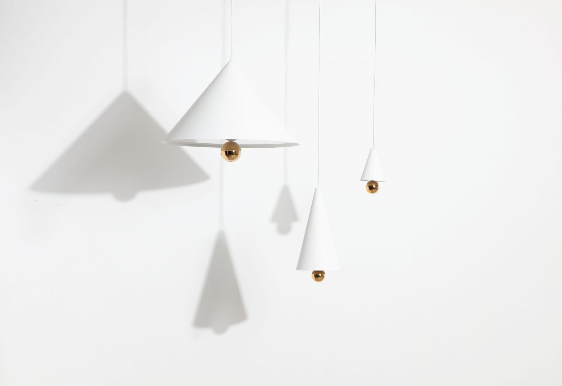 Cherry Pendant light Pendelleuchte XS Petite Friture Weiß