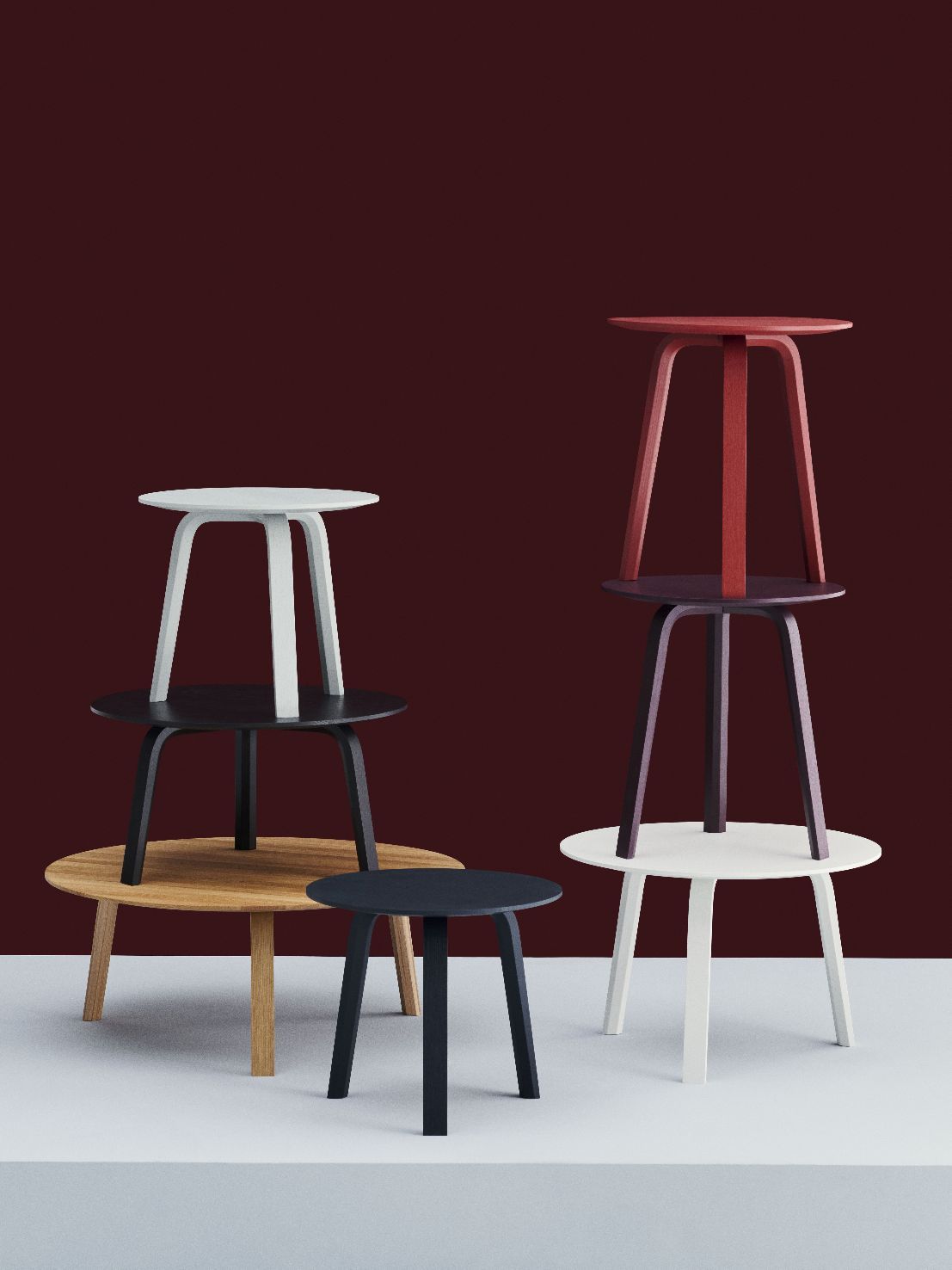 Bella Coffee Table Beistelltisch Ø 60 x H 39 cm Hay