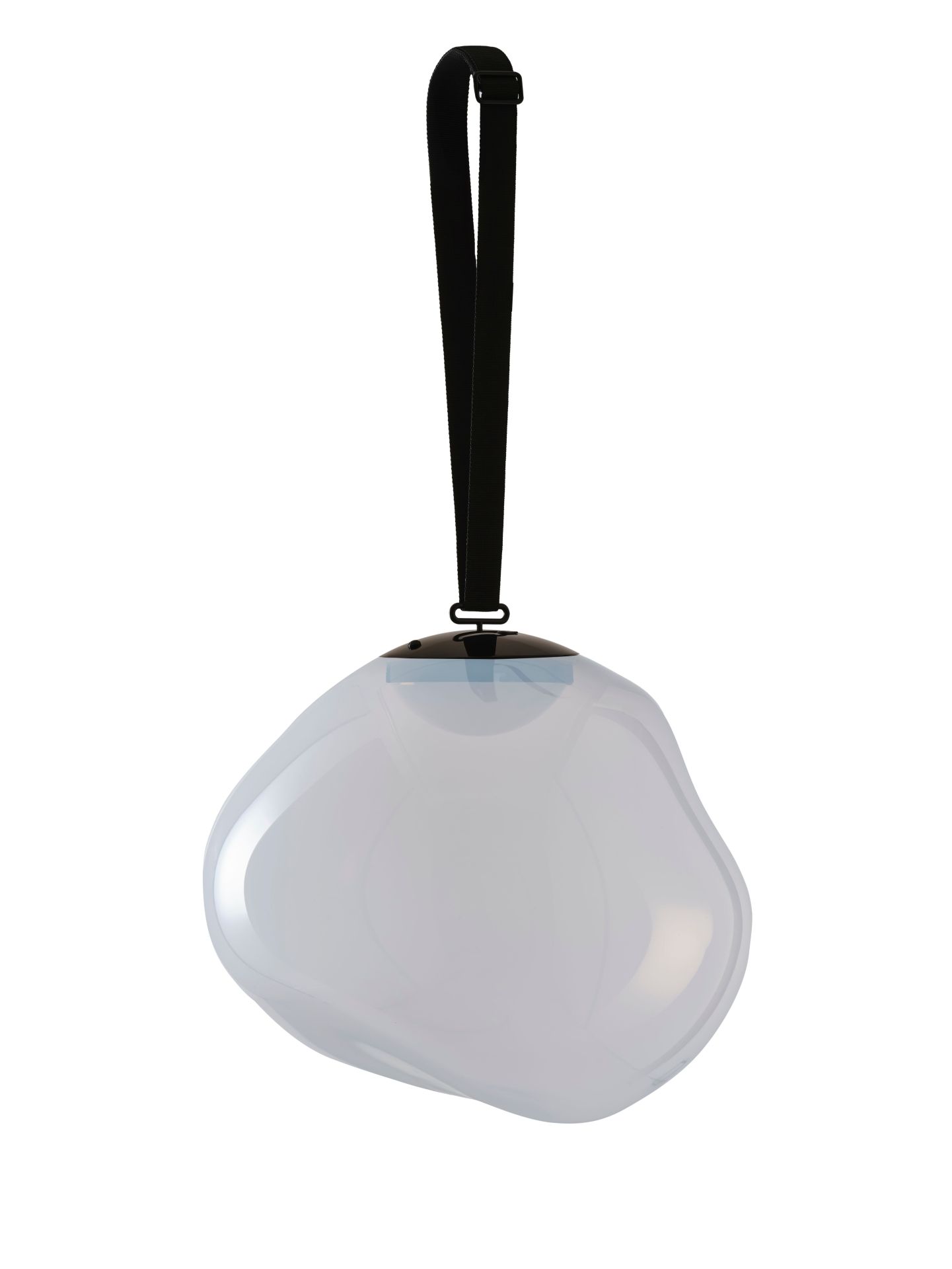 Melt Large LED tragbare Boden-/Hängeleuchte Opal Tom Dixon