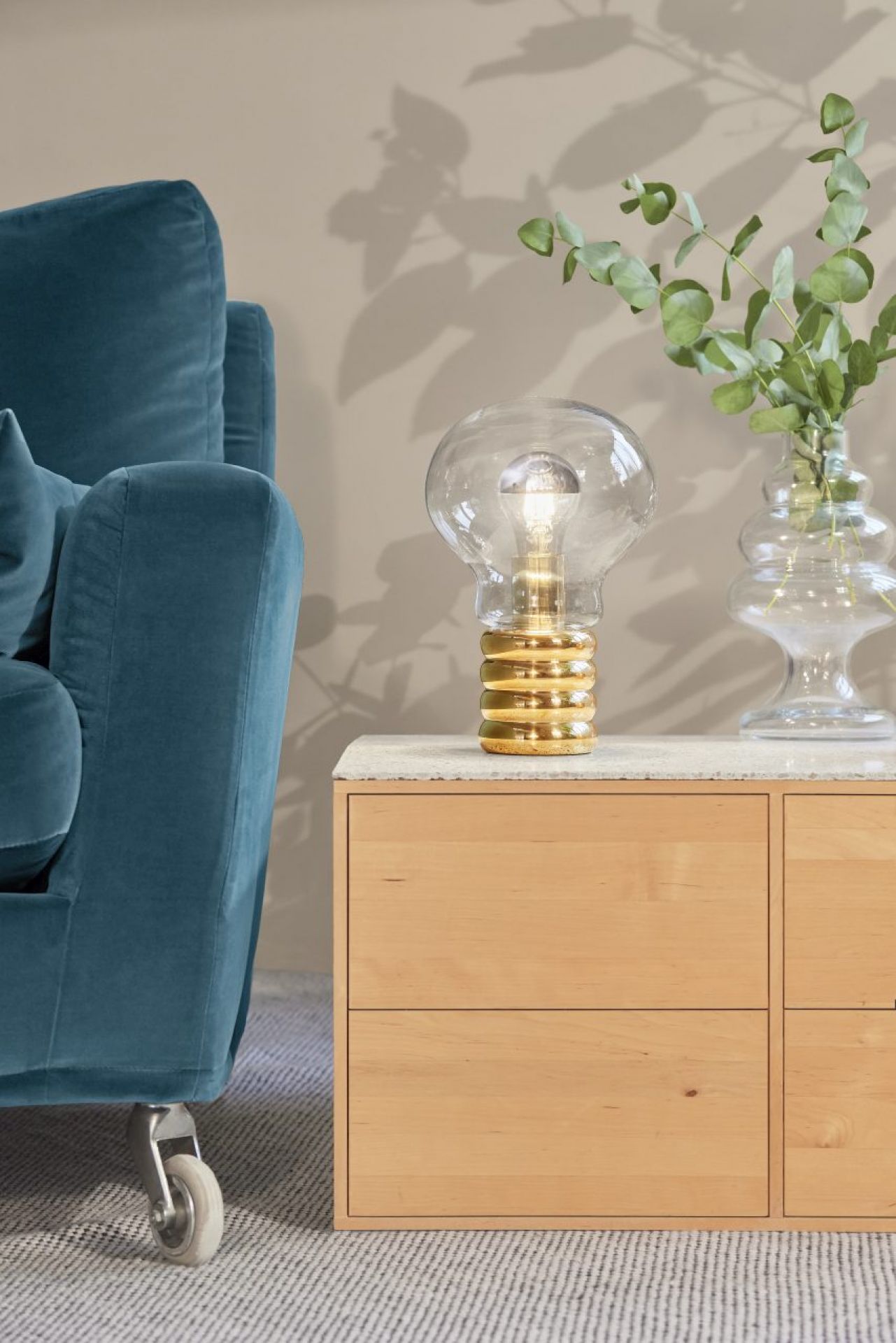 Bulb Brass Tischleuchte 125 V Ingo Maurer 