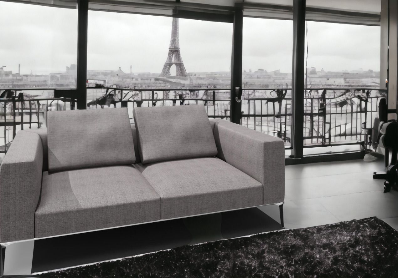 Jaan Living 2,5 Sitzer Sofa mit 2 Rückenkissen Vorzugskombination Walter Knoll