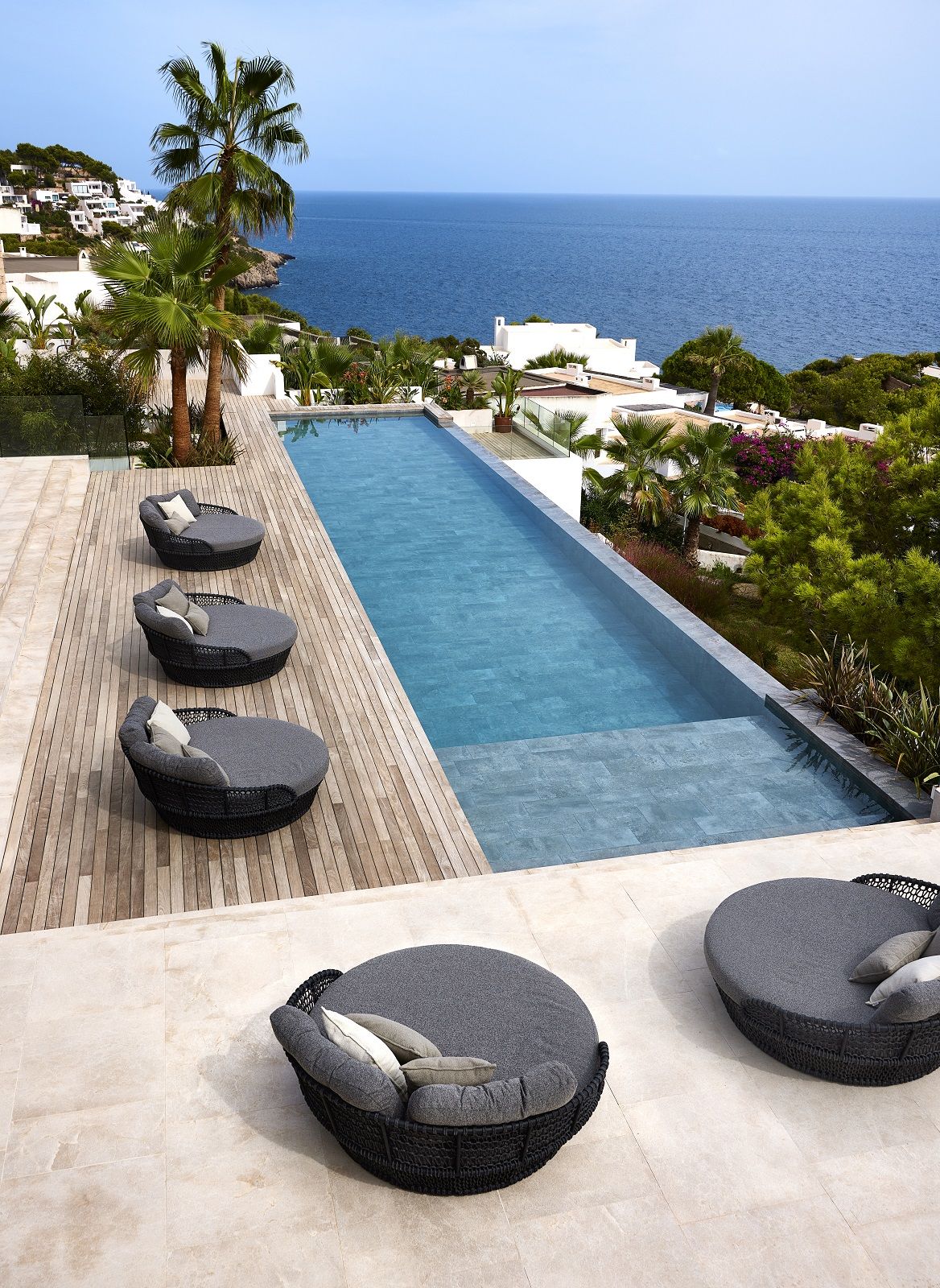Ocean Outdoor Daybed Large Soft Rope Cane-Line 
