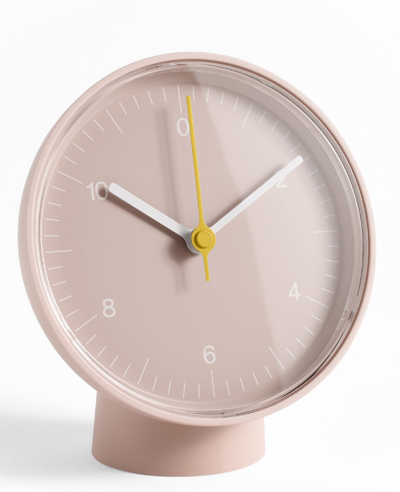 Table Clock Dual-function Tischuhr / Wanduhr Hay Pink
