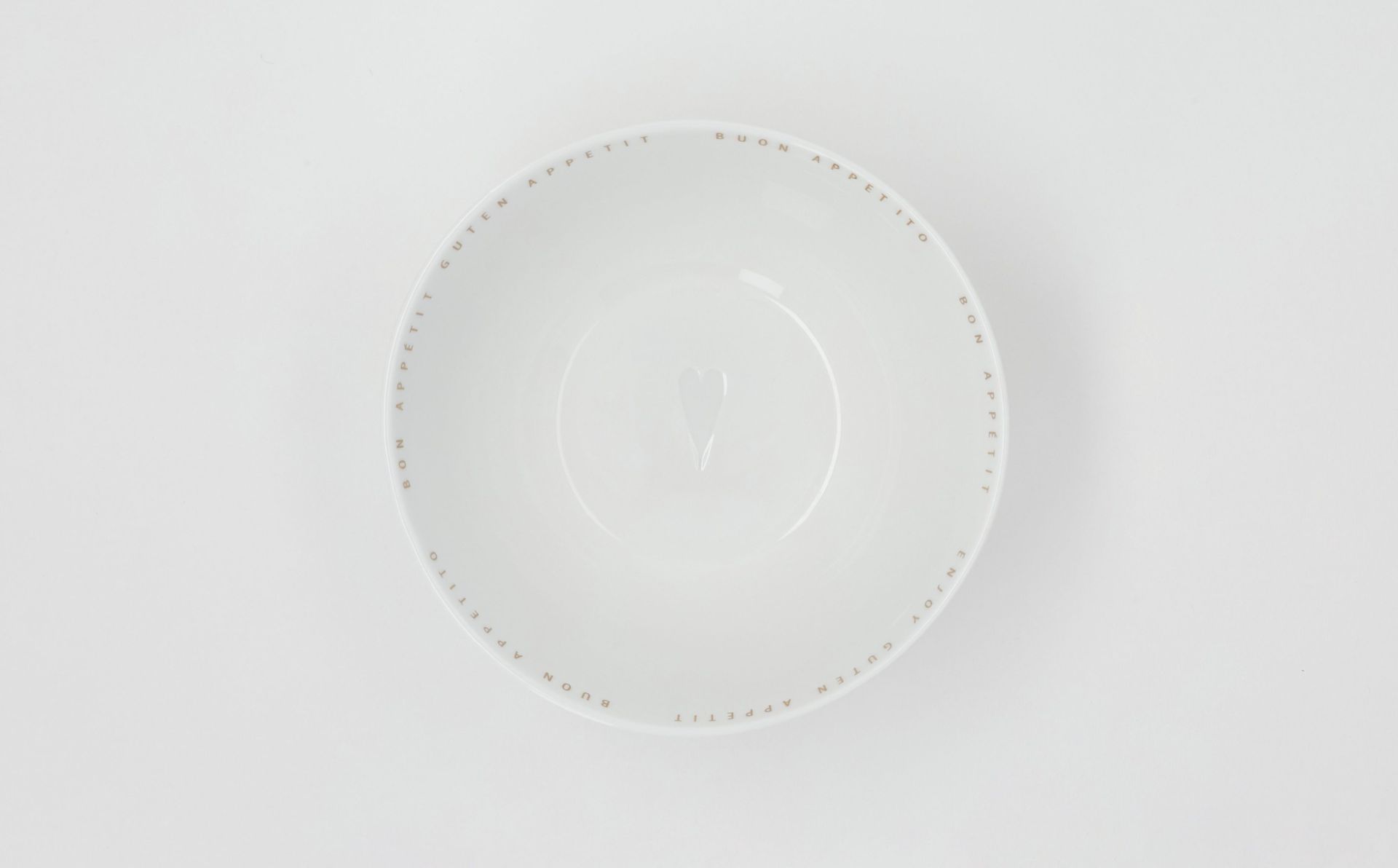 Schüssel Guten Appetit Räder