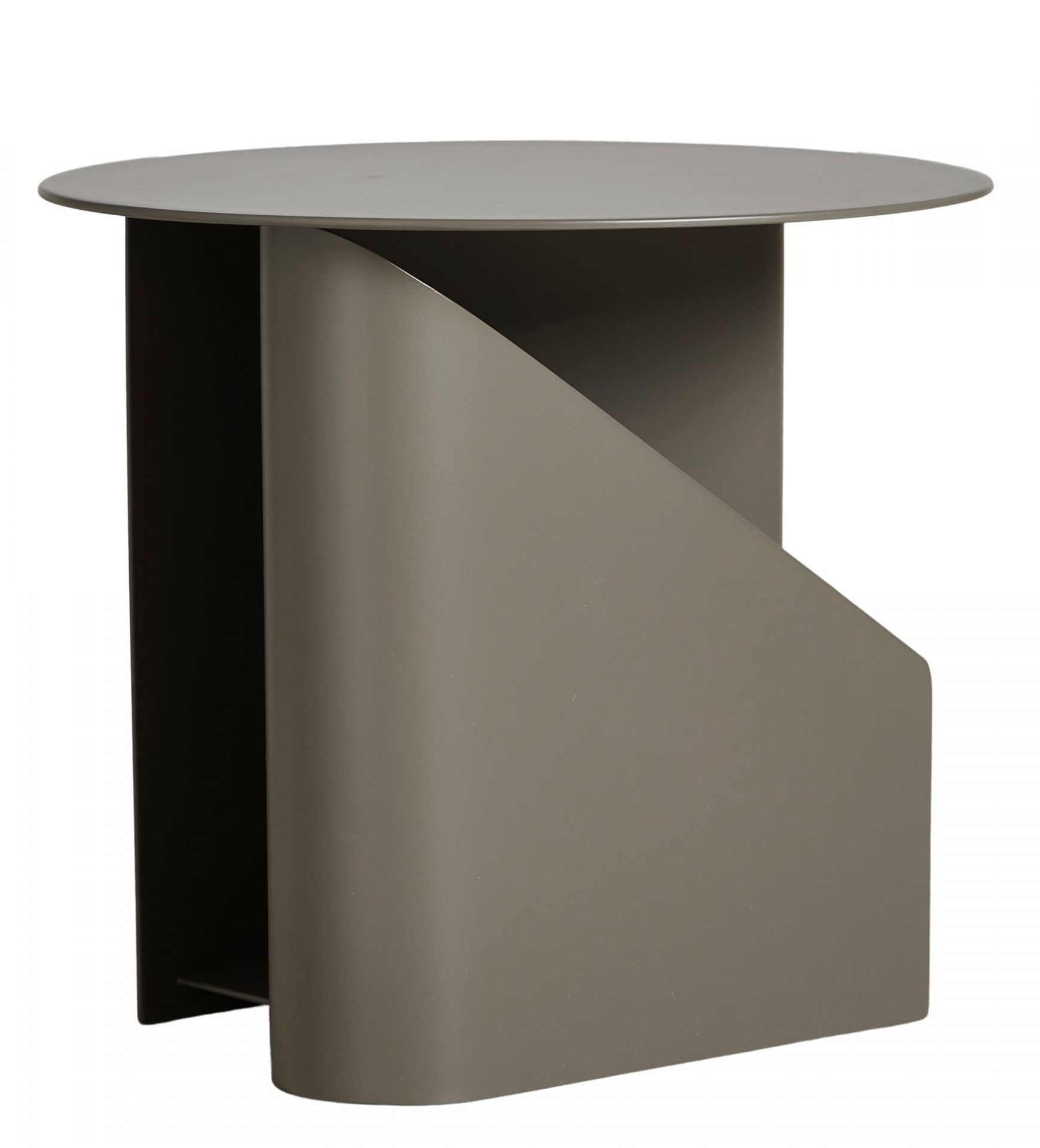 Sentrum Side Table Beistelltisch Taupe Woud Sentrum Side Table Beistelltisch Taupe Woud