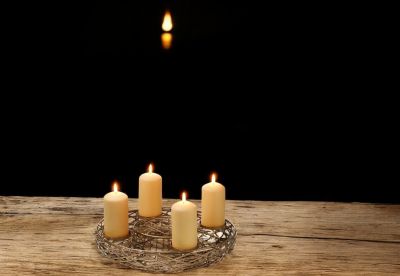 Tahoma Adventskranz Philippi EINZELSTÜCK