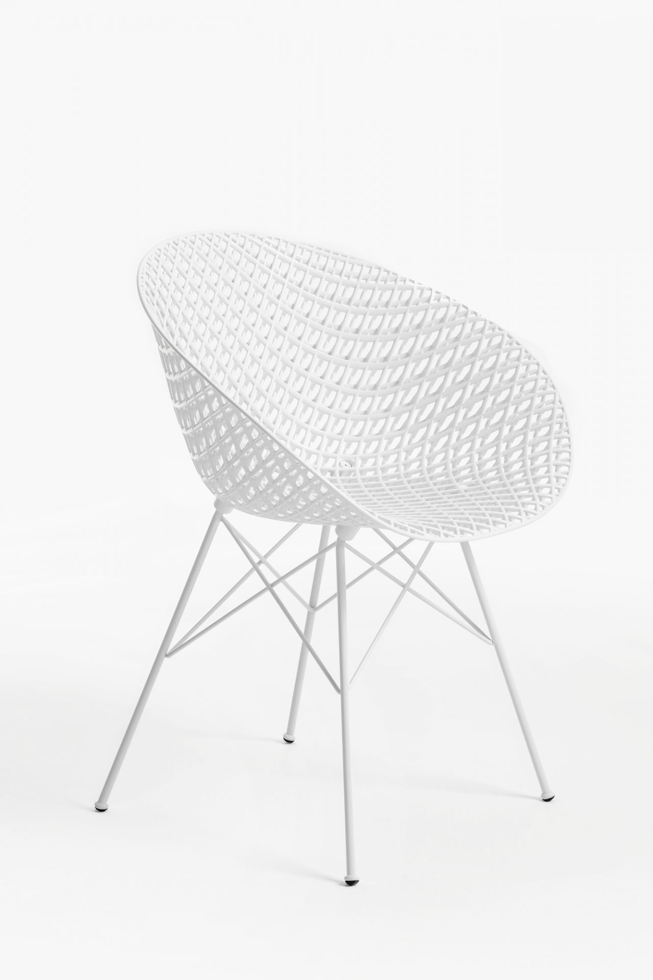 Smatrik Outdoor Stuhl Kartell Weiß