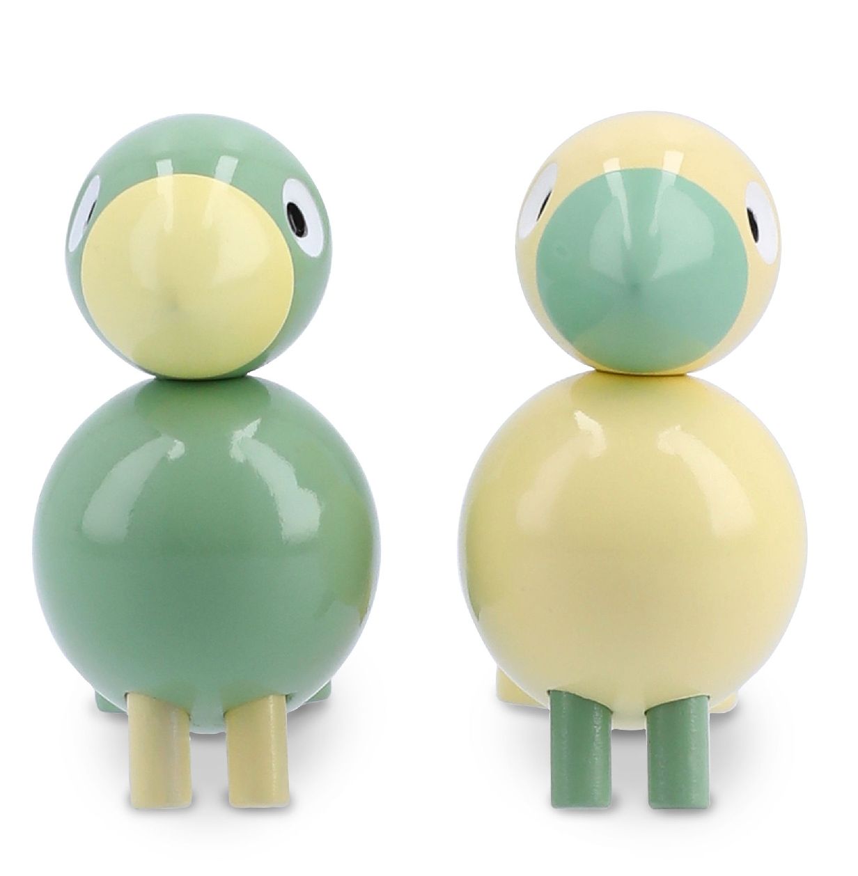 Ostervögel 2026 Liliput gelb/grün Set Kay Bojesen