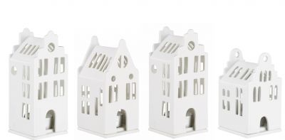 Zuhause Lichthaus Sortiment 4-er Set Grachten Räder 