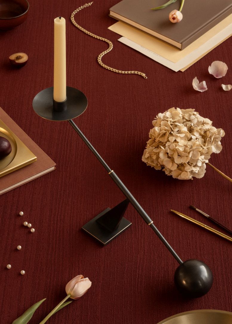 Interconnect Kerzenständer Small - Schwarz Audo Copenhagen