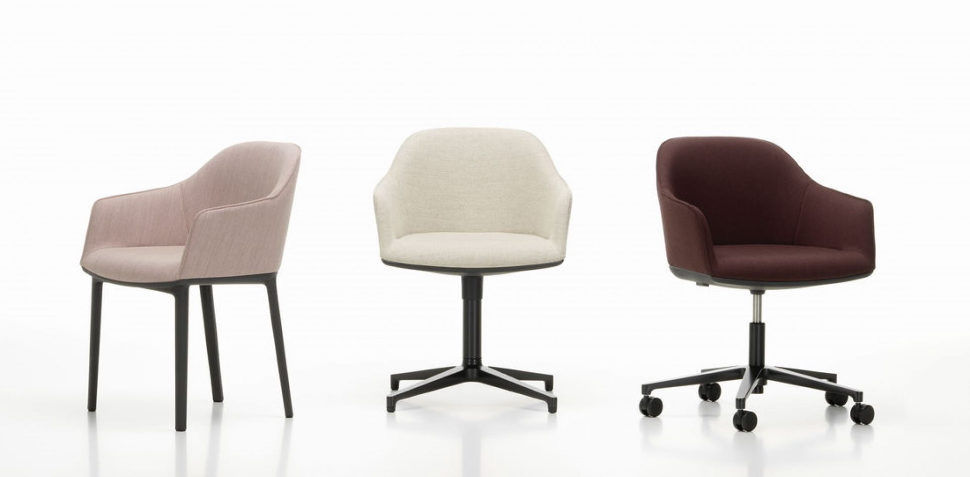 Softshell Chair Viersternfuss Stuhl Vitra