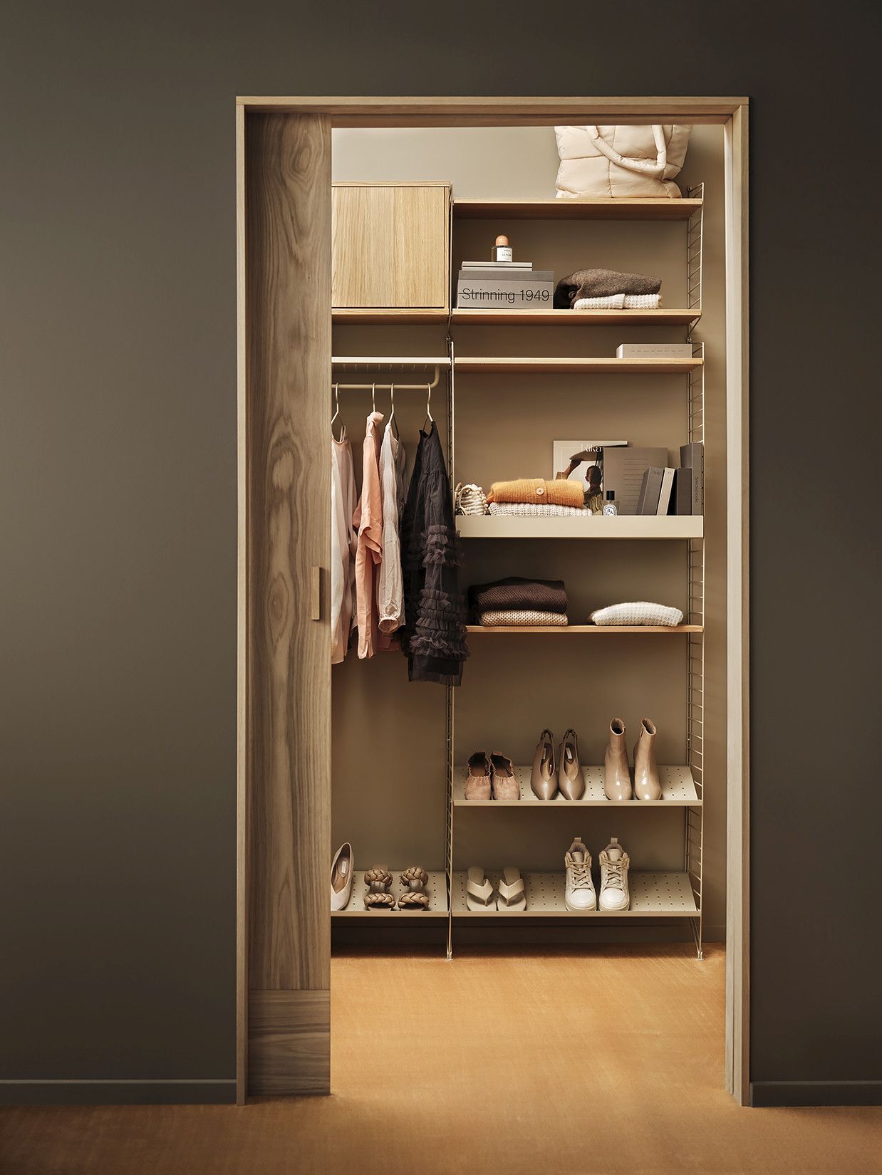 Einzelteil Schuhablage B 78 cm String Furniture