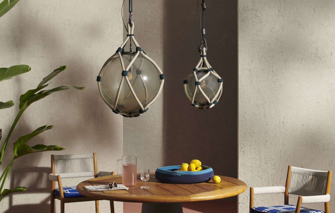 Bollicosa Nautilus Pendelleuchte Outdoor Cassina