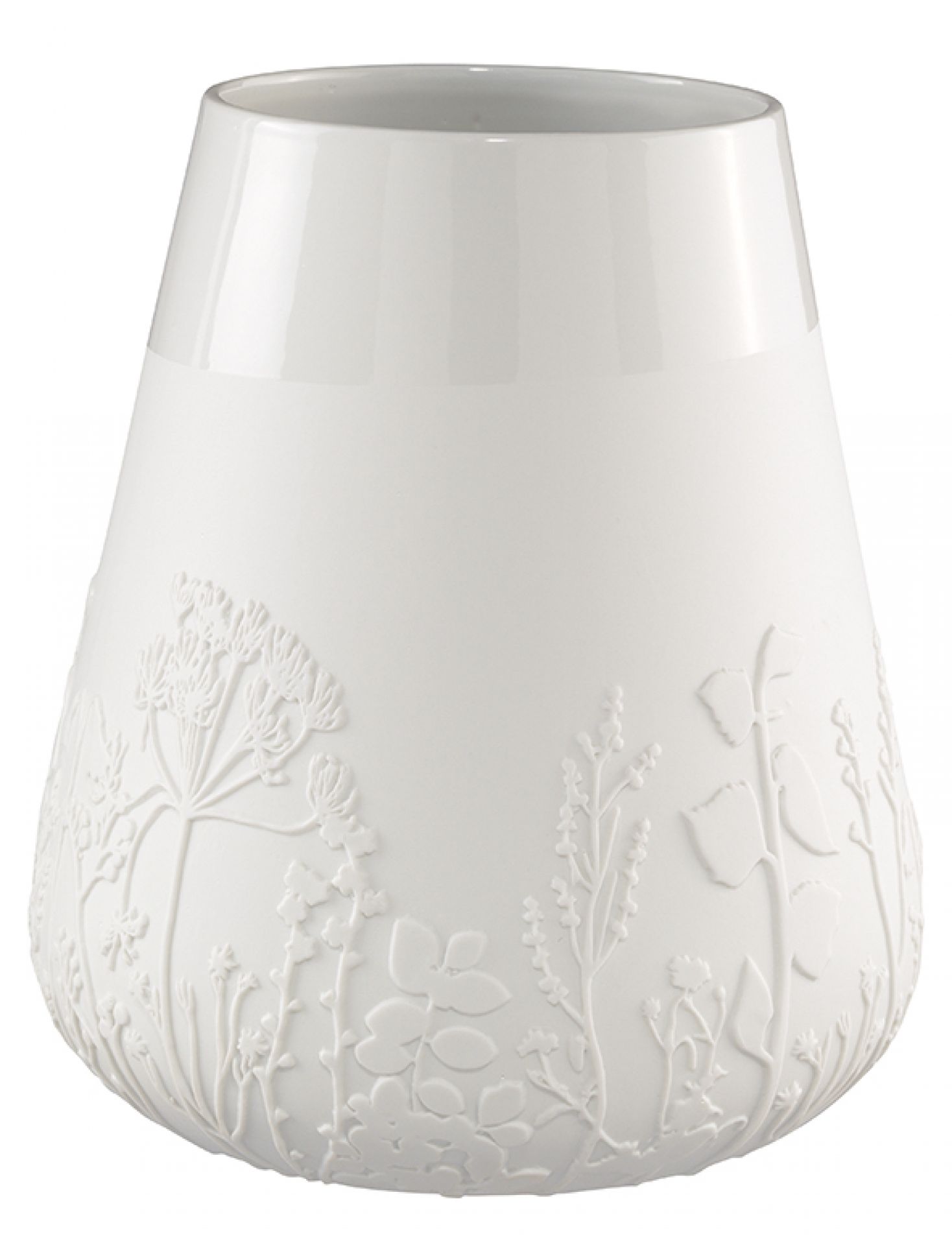 Zuhause Poesie Porzellanvase Blumen Räder 