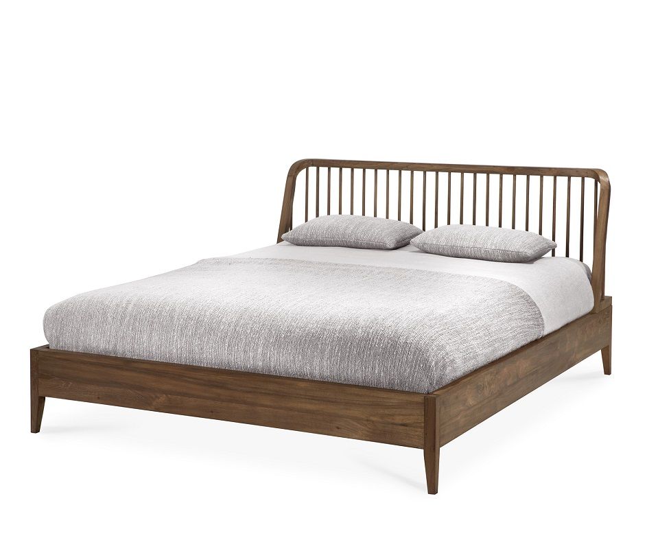 Spindle Bett Ethnicraft Teak 160x200 cm