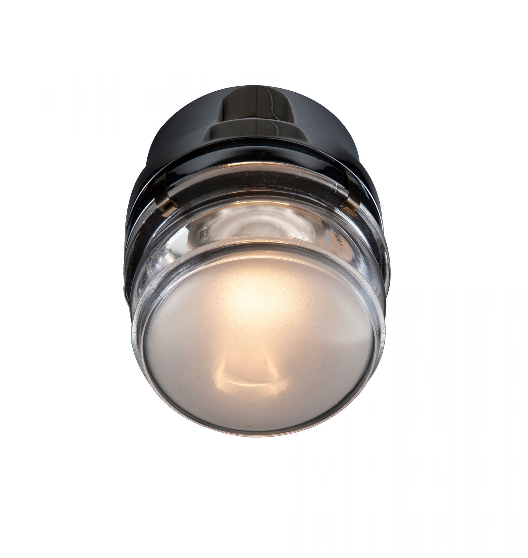 Fresnel 1148 Outdoor Wandleuchte SCHWARZ LED Oluce EINZELSTÜCK 