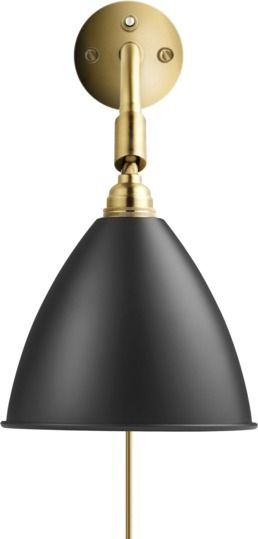 Bestlite BL 7 Wandleuchte Schwarz / Messing Gubi EINZELSTÜCK
