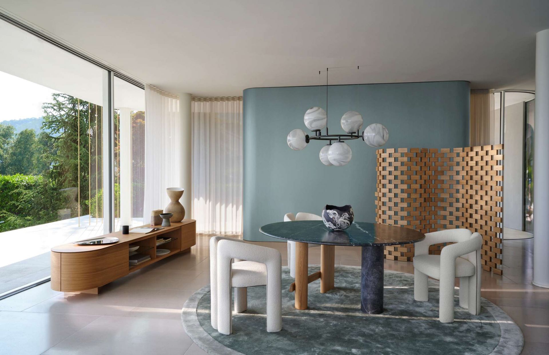 537 Paravent Ambassade Raumteiler Cassina
