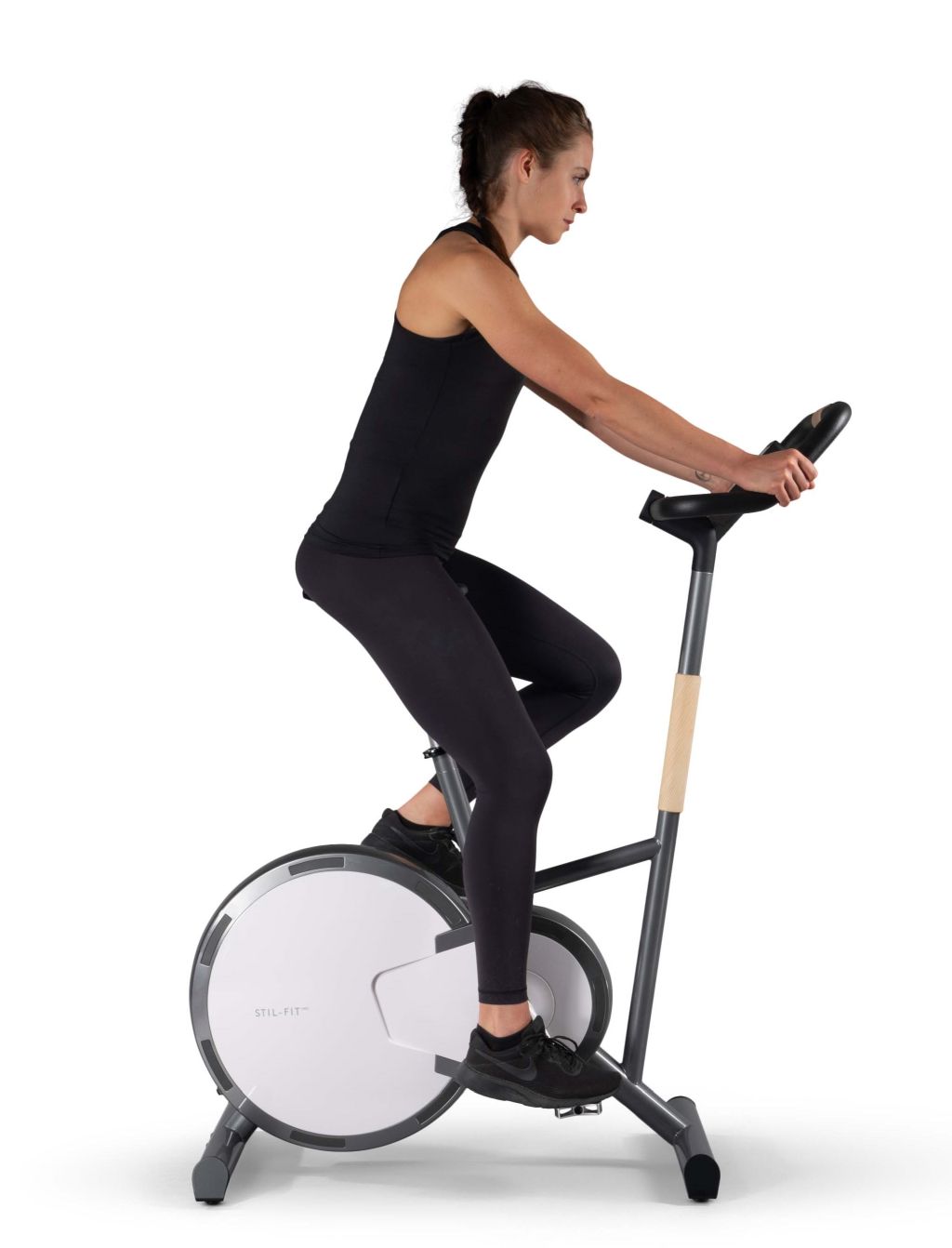 Ergometer PURE Stil-Fit Walnuss-Schwarz Ergometer PURE Stil-Fit Walnuss-Schwarz