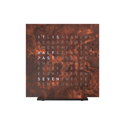 Earth 13.5 Creator's Edition Tischuhr / Zeitobjekt Englisch QLOCKTWO