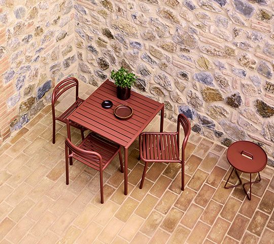 Bliss Esstisch B 81 x T 81 x H 75 cm Outdoor Cane Line