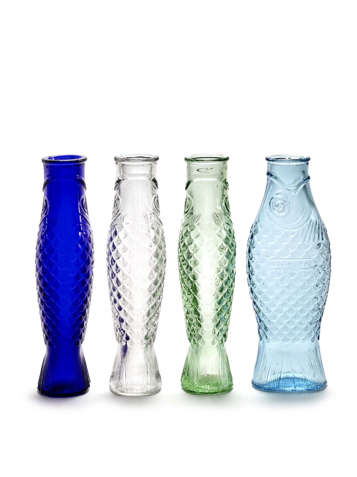 Fles Flasche Fisch Grün Serax