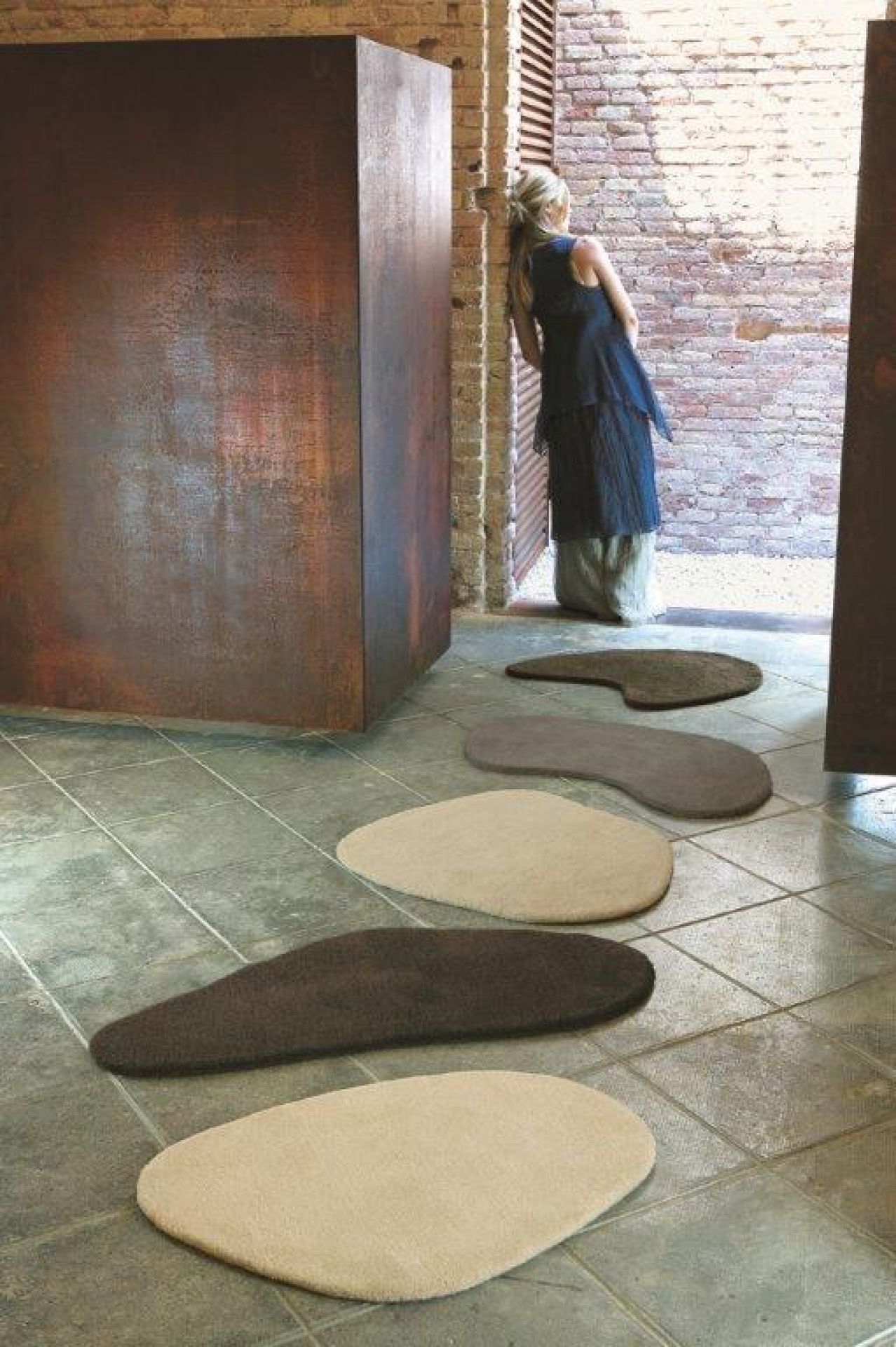 Stone-wool Teppich 100x140 Nanimarquina