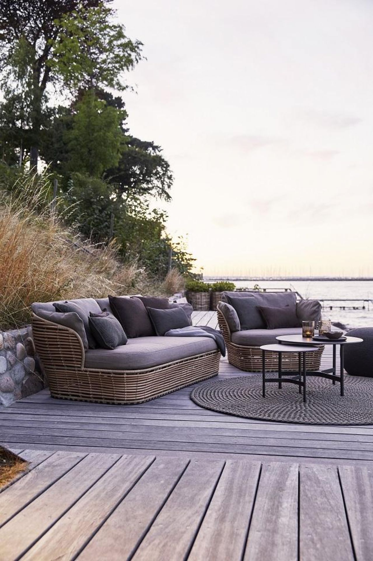 Basket Outdoor 2-Sitzer Sofa Cane-Line