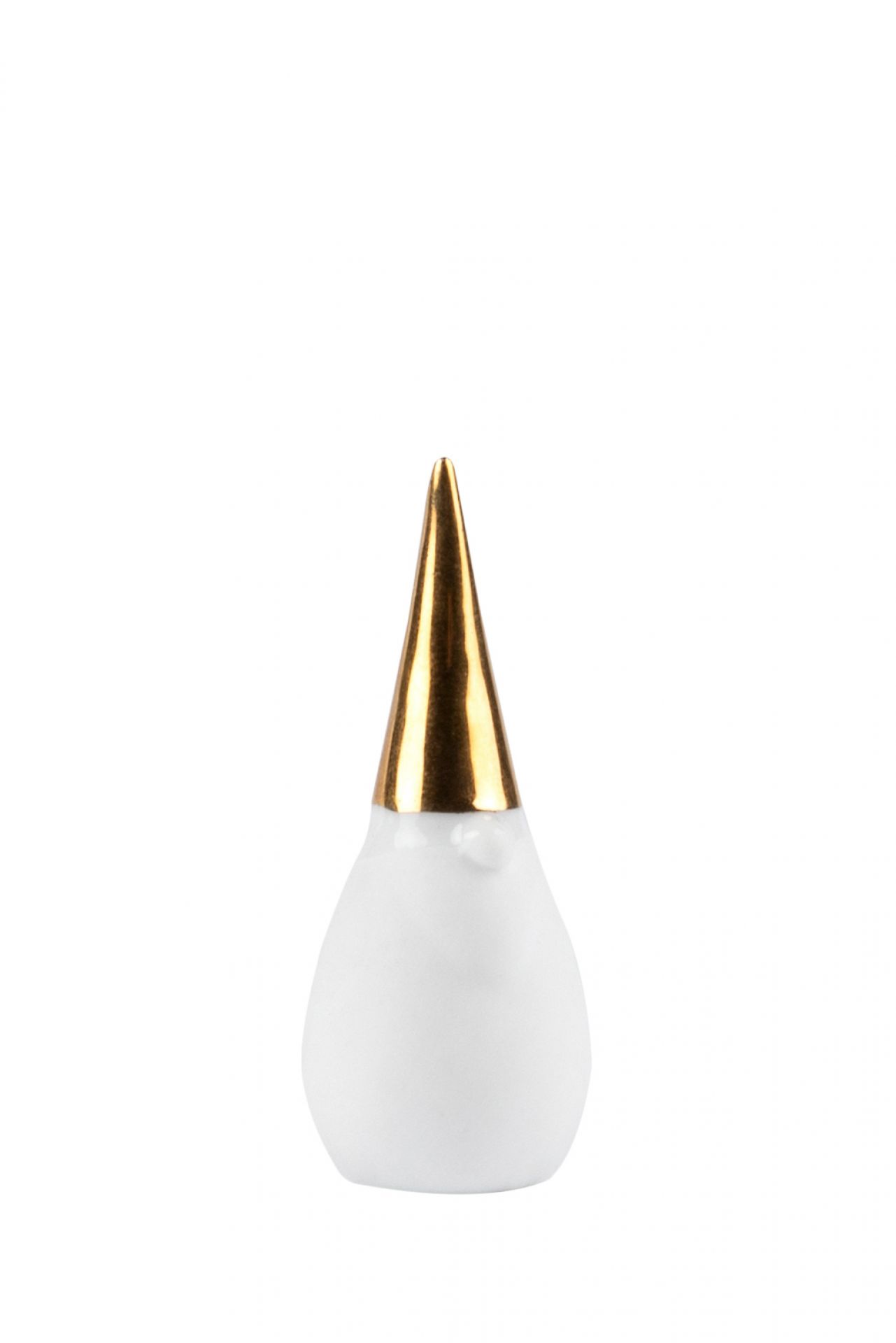 Living Porzellangeschichten Figuren Set Santa gold Räder EINZELSTÜCK