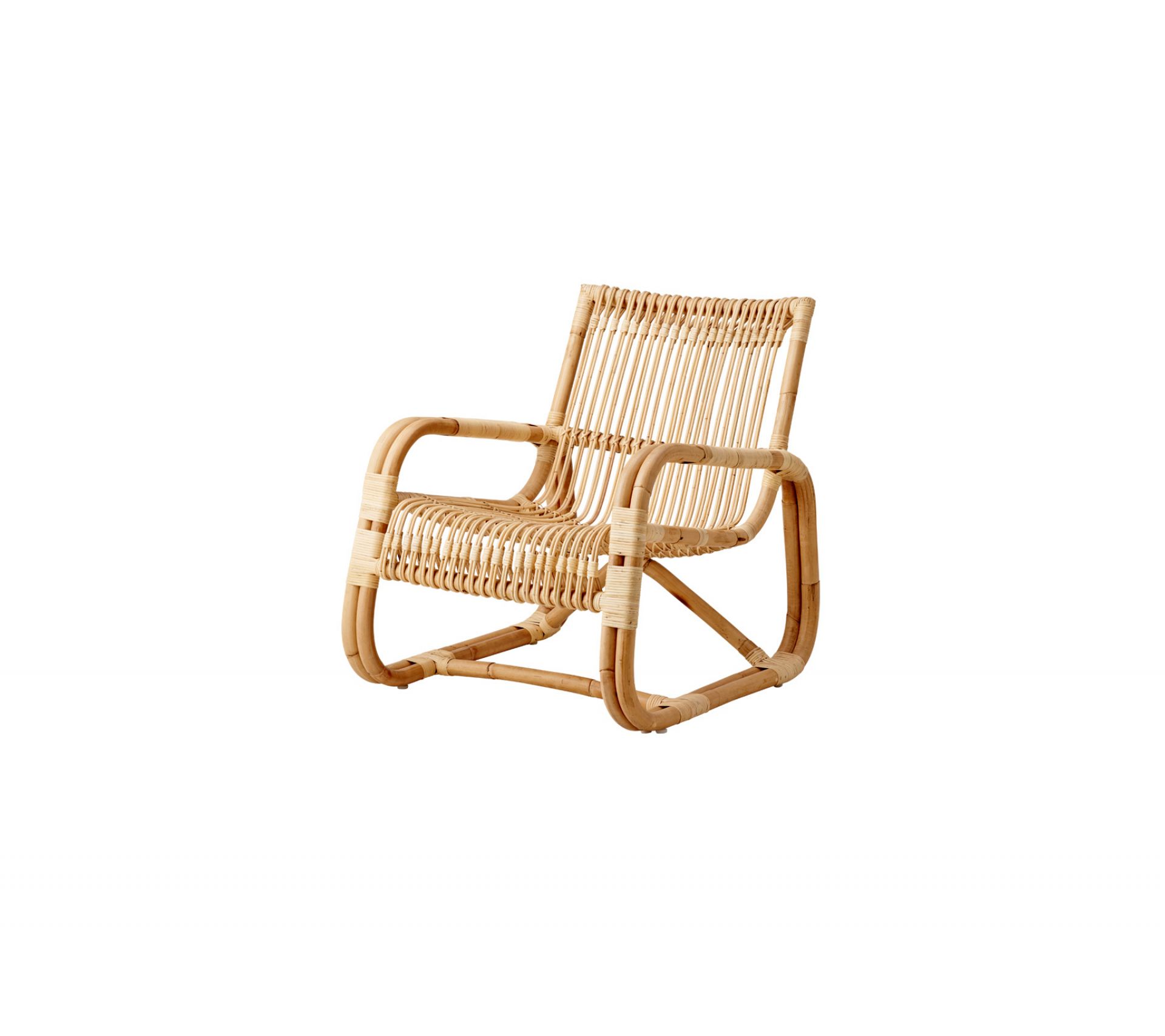Curve Loungesessel INDOOR natur Cane-Line