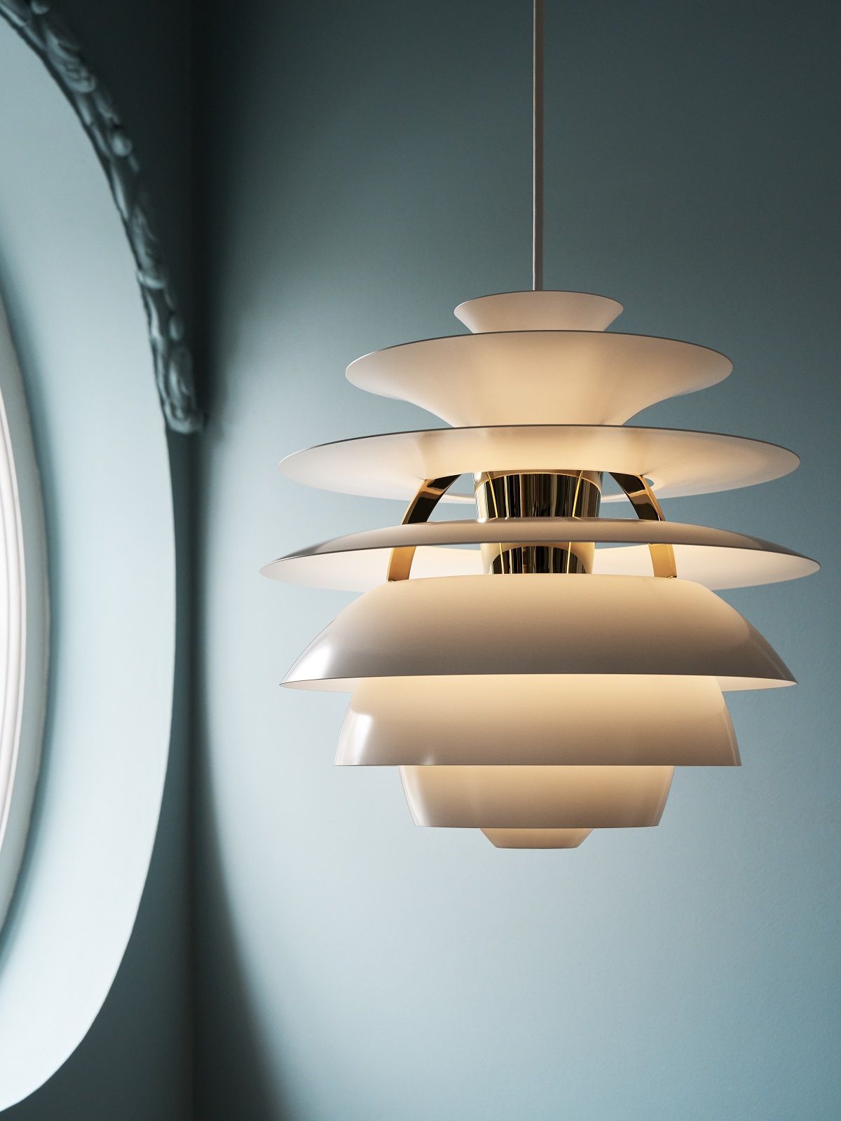 PH Snowball Pendant lamp Pendelleuchte Dusty Louis Poulsen