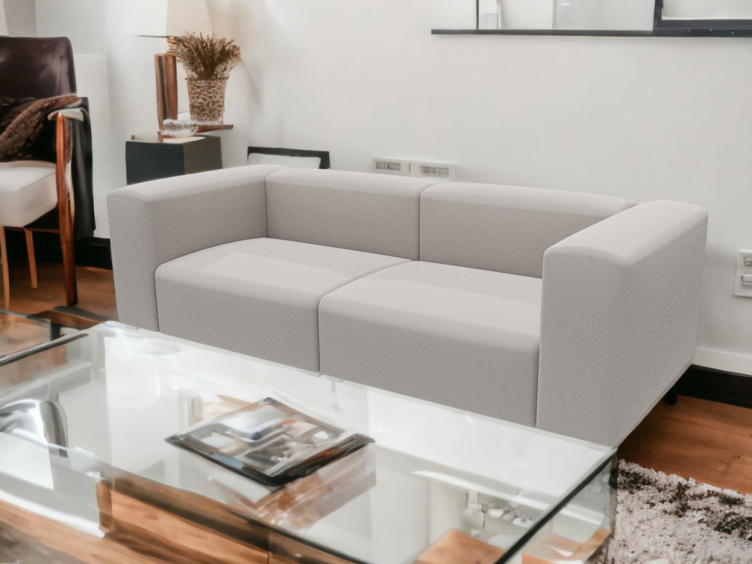 Mags Soft Sofa 2 1/2-Sitzer Combination 1 Hay Linara 100