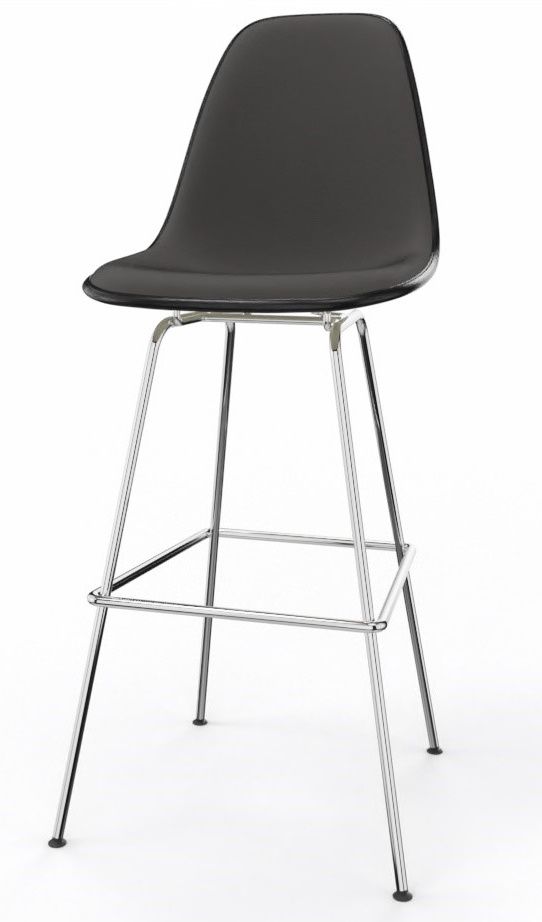 Eames Plastic Bar Stool Barhocker High Vollgepolstert Vitra 