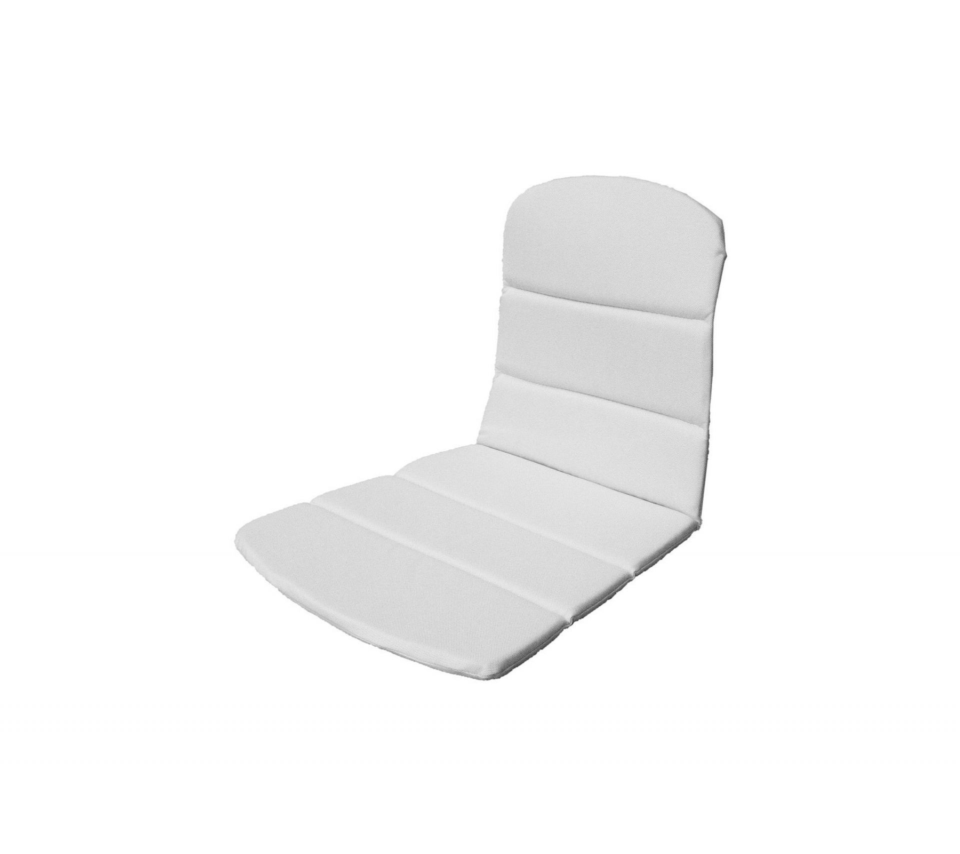 Breeze Sitz- Rückenkissen für Outdoor Stuhl Kufengestell Cane-Line weiß